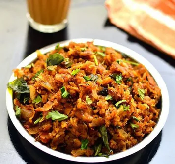 Veg kothu parotta from Sixty5 Street Brampton ON